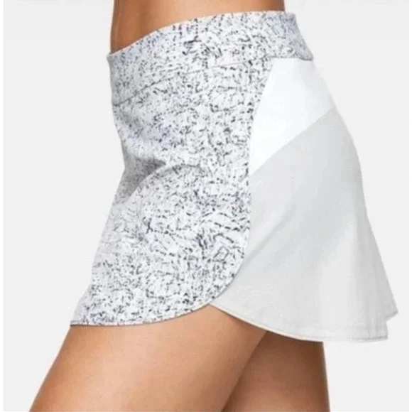 Outdoor Voices Skort size small white marble multicolor black white and grey - Picture 1 of 5